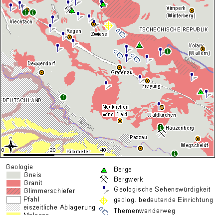 Granit und Gneis