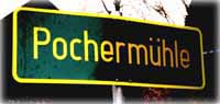 In der Pochermühle wurde quarzhaltiges Gestein für die Glasschmelze zerkleinert