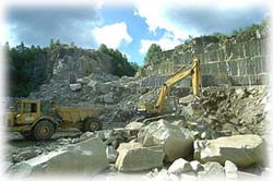 Granitsteinbruch bei Hauzenberg